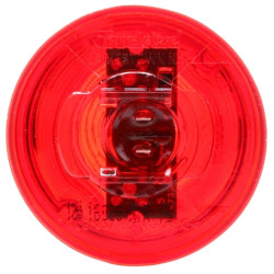 Image of 30 Series, LED, Red Beehive, 2 Diode, M/C Light, P2, 12V from Trucklite. Part number: 30276R
