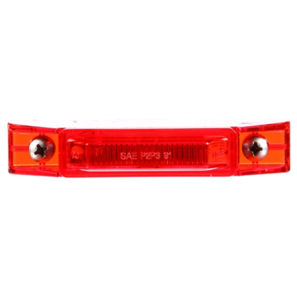 Image of 35 Series, LED, Red Rectangular, 1 Diode, M/C Light, P2, 2 Screw, 12V from Trucklite. Part number: 35200R