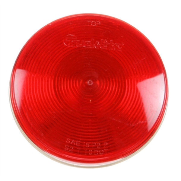 Image of 40 Economy, Incan., Red, Round, 1 Bulb, S/T/T, PL-3, 12V from Trucklite. Part number: 40282R