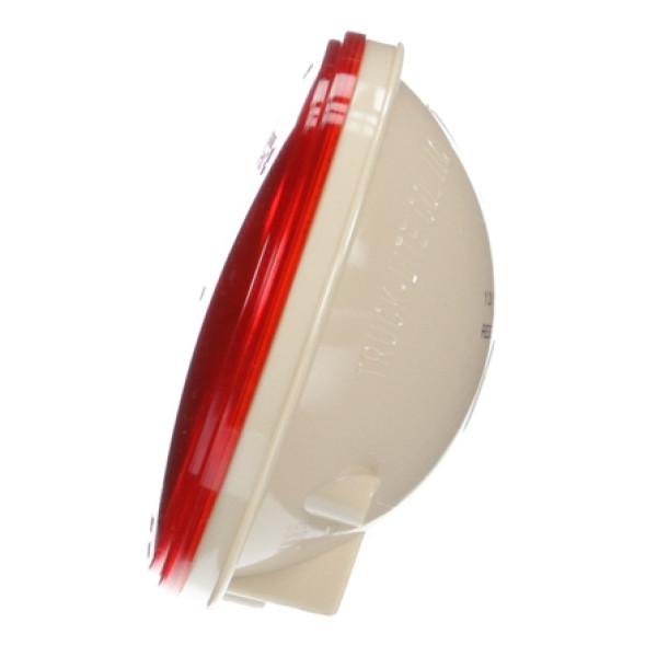 Image of 40 Economy, Incan., Red, Round, 1 Bulb, S/T/T, PL-3, 12V from Trucklite. Part number: 40282R