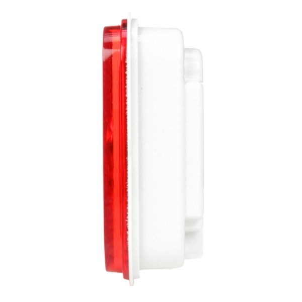 Image of Super 45, Incan., Red, Rectangular, 1 Bulb, S/T/T, PL-3, 12V from Trucklite. Part number: 45202R