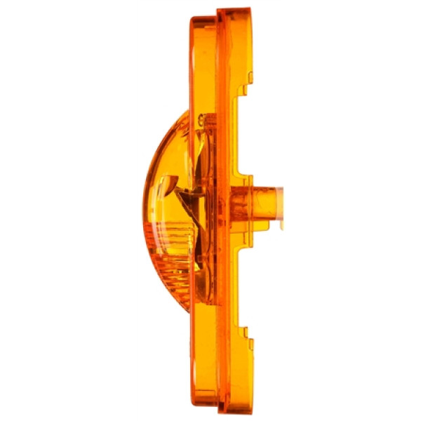 Image of 60 Series, LED, Yellow Oval, 6 Diode, Side Turn Signal, 12V from Trucklite. Part number: 60421Y