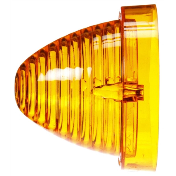 Image of Circular, Yellow, Acrylic, Replacement Lens, 2 Screw from Trucklite. Part number: 99066Y