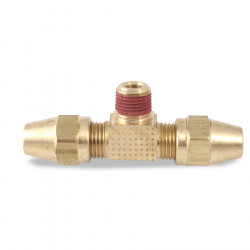 Image of TEE-THREAD BRANCH 1/4 X 1/8 from Velvac Inc. Part number: 013049