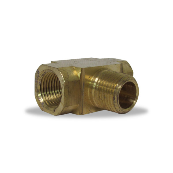 Image of PPRE TEE, INT/INT/EXT, 3/8 NPTF from Velvac Inc. Part number: 016016