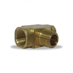 Image of PPRE TEE, INT/INT/EXT, 3/8 NPTF from Velvac Inc. Part number: 016016