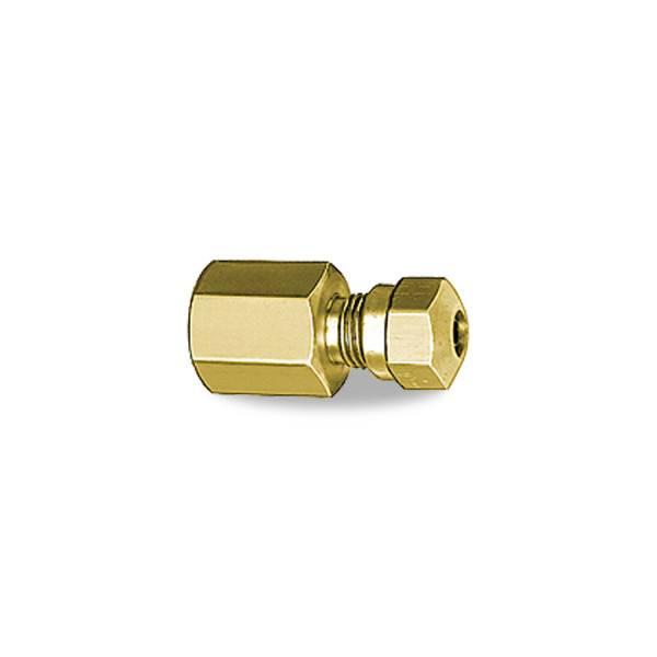 Image of NYLON AIR BRAKE FEMALE CONN 1/4X1/4 from Velvac Inc. Part number: 016644