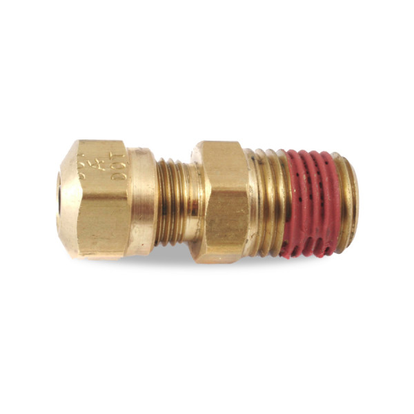 Image of NYLON AIR BRAKE MALE CONN 1/2X1/4 from Velvac Inc. Part number: 016884