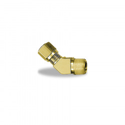 Image of NYLON AIR BRAKE 45 DEG.ELBOW 3/8X1/4 from Velvac Inc. Part number: 017864