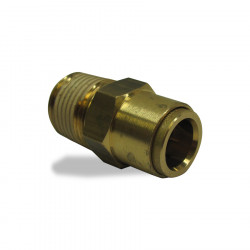 Image of MALE PSH-LK,BRS, 5/32T X 1/16P from Velvac Inc. Part number: 017939