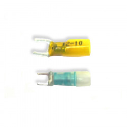 Image of CLEARSEAL FORK,.25 STUD,12-10GA,10PK from Velvac Inc. Part number: 055083-10