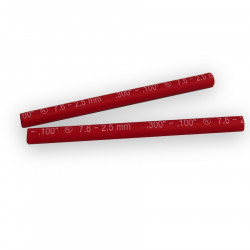 Image of HVY WL SHRNK TUBE 6"18-14 RED, 10 PK from Velvac Inc. Part number: 057147-10