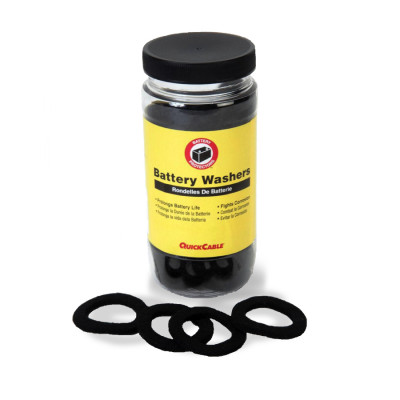 Image of PROTECTIVE BATTERY WASHERS-BLACK from Velvac Inc. Part number: 058095