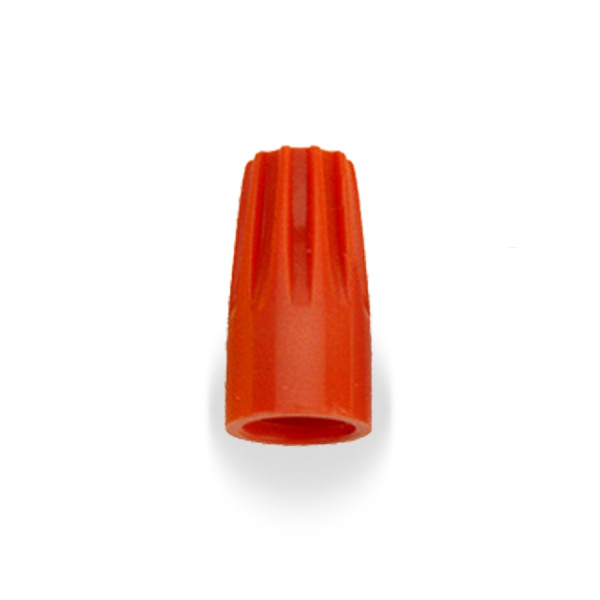 Image of WIRE NUT SIZE 73B ORANGE,40 PACK from Velvac Inc. Part number: 058366-40