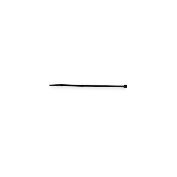 Image of 5" BLACK NYLON CABLE TIES-UV, 100 PK from Velvac Inc. Part number: 090064-100