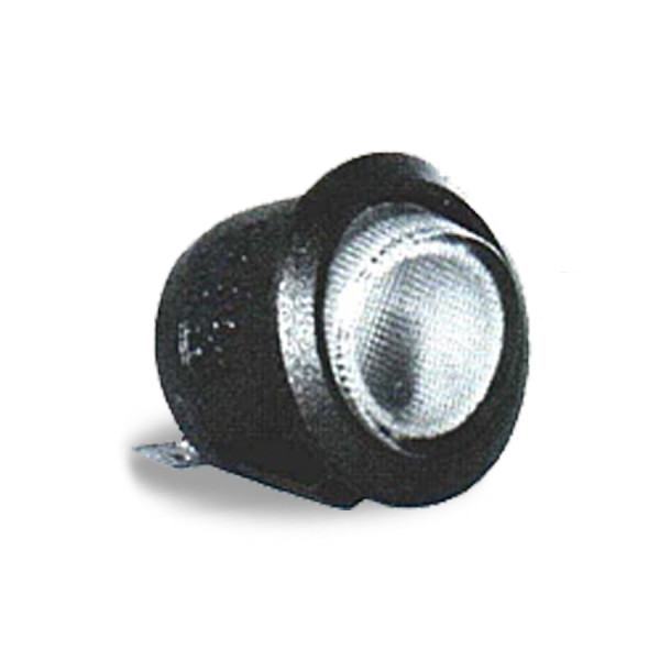 Image of ROCKER ROUND,SPST,ON-OFF,RED LTD from Velvac Inc. Part number: 090167