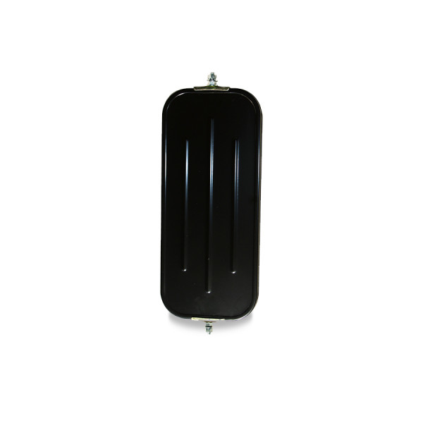 Image of 6.5X16 WHITE RIBBED BACK MIRROR from Velvac Inc. Part number: 705105