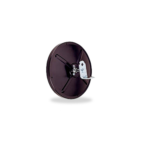 Image of 7-1/2 CENTER MOUNT CONVEX BLK STEEL from Velvac Inc. Part number: 708510