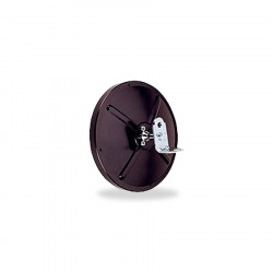 Image of 7-1/2 CENTER MOUNT CONVEX BLK STEEL from Velvac Inc. Part number: 708510
