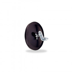 Image of 6" CENTER MOUNT CONVEX BLACK STEEL from Velvac Inc. Part number: 708516