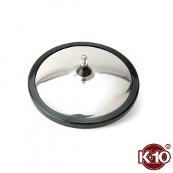Image of 6" EYEBALL BLACK K-10 from Velvac Inc. Part number: 708603