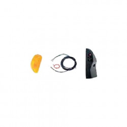 Image of COVER PLATE,GM-560/TOP KICK,BLK,PAIR from Velvac Inc. Part number: 709785