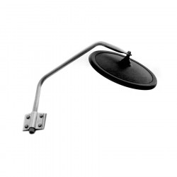 Image of REAR CROSSVIEW 10" ABS CVX SS HINGED from Velvac Inc. Part number: 716902