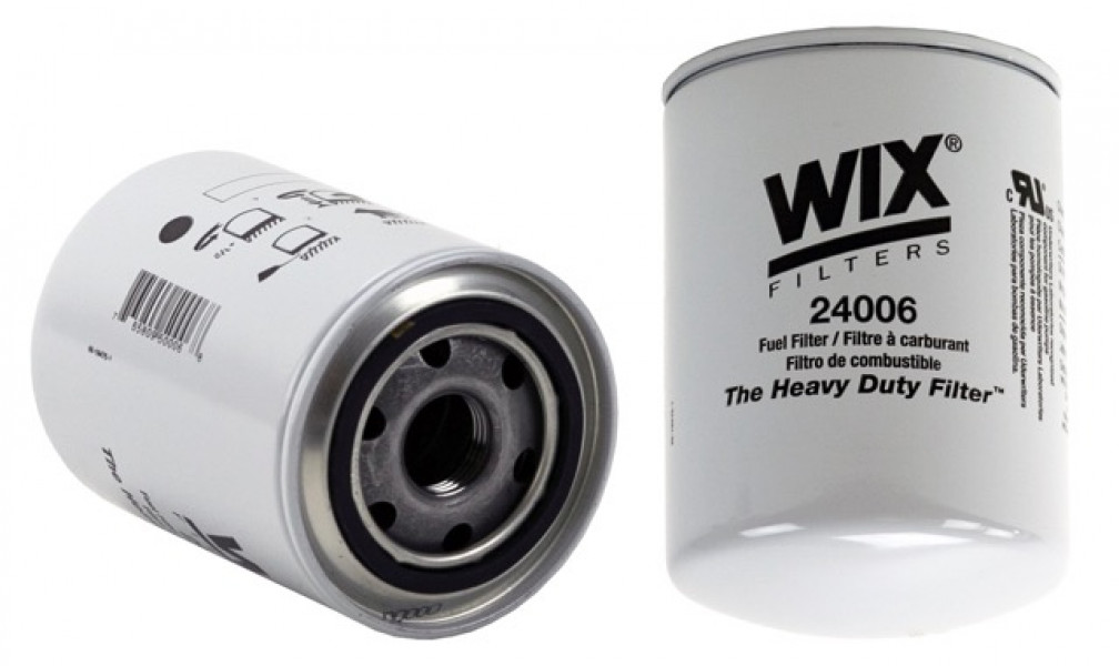 Image of WIX Spin-On Fuel Filter from WIX. Part number: 24006
