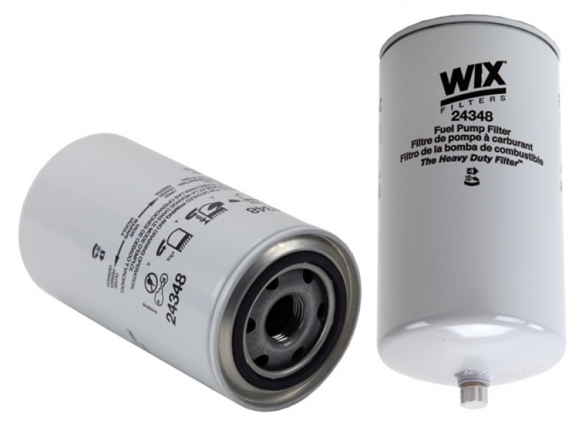 Image of WIX Spin-On Fuel/Water Separator Filter from WIX. Part number: 24348