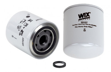 Image of WIX Spin-On Fuel Filter from WIX. Part number: 33107