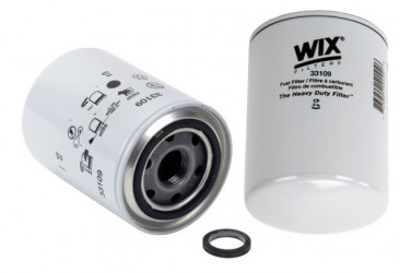 Image of WIX Spin-On Fuel Filter from WIX. Part number: 33109