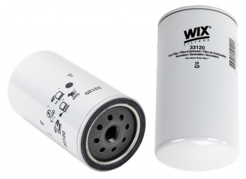 Image of WIX Spin-On Fuel Filter from WIX. Part number: 33120