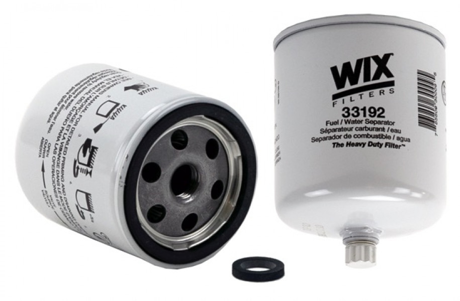 Image of WIX Spin-On Fuel/Water Separator Filter from WIX. Part number: 33192