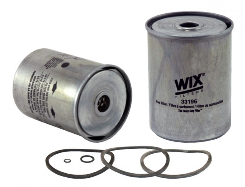 Image of WIX Cartridge Fuel Metal Canister Filter from WIX. Part number: 33196
