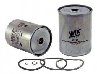 Image of WIX Cartridge Fuel Metal Canister Filter from WIX. Part number: 33196