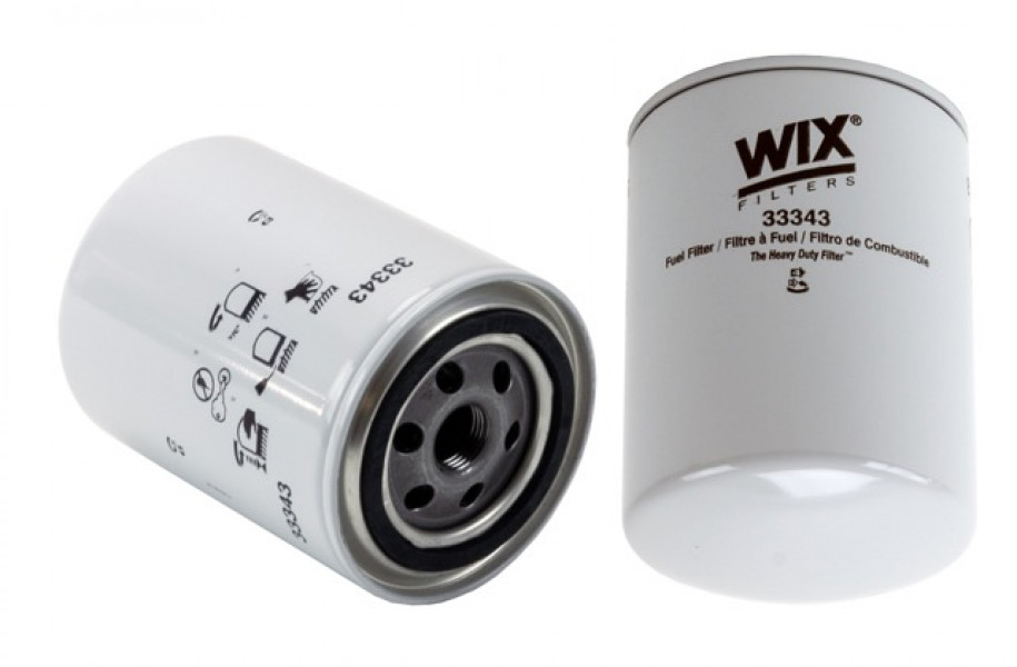 Image of WIX Spin-On Fuel Filter from WIX. Part number: 33343