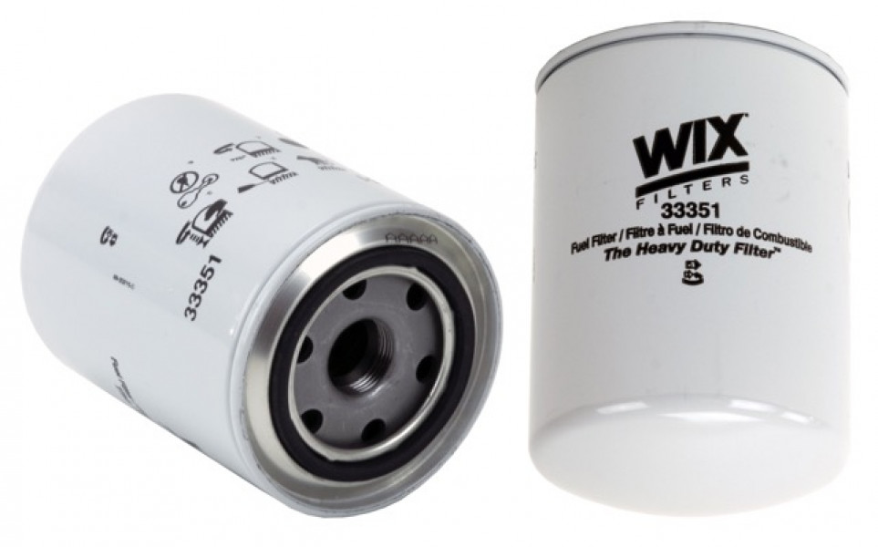Image of WIX Spin-On Fuel Filter from WIX. Part number: 33351