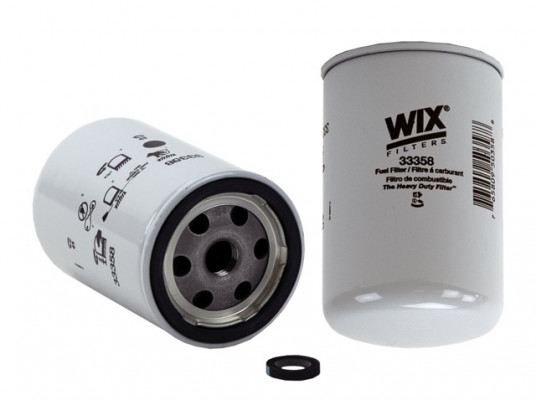 Image of WIX Spin-On Fuel Filter from WIX. Part number: 33358