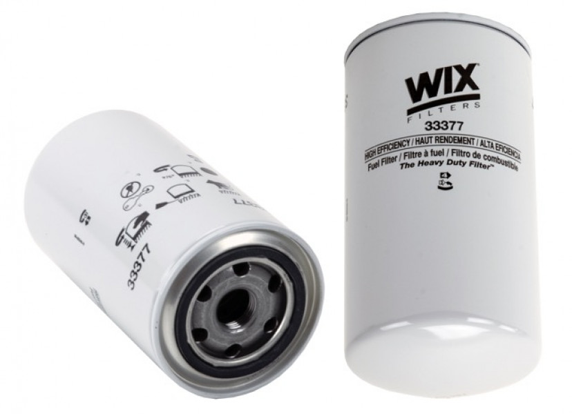 Image of WIX Spin-On Fuel Filter from WIX. Part number: 33377