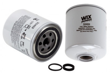 Image of WIX Spin On Fuel Water Separator w/ Open End Bottom from WIX. Part number: 33402