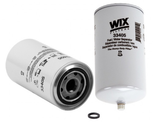 Image of Spin-On Fuel/Water Separator Filter from WIX. Part number: 33405