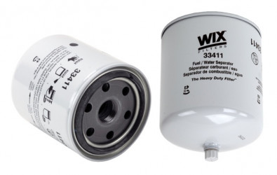 Image of WIX Spin-On Fuel/Water Separator Filter from WIX. Part number: 33411
