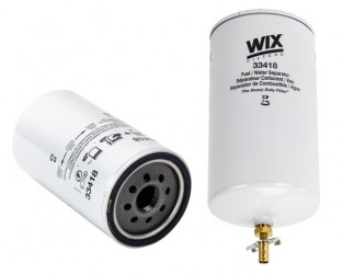 Image of WIX Spin-On Fuel/Water Separator Filter from WIX. Part number: 33418