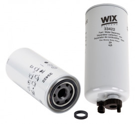 Image of WIX Spin-On Fuel/Water Separator Filter from WIX. Part number: 33422