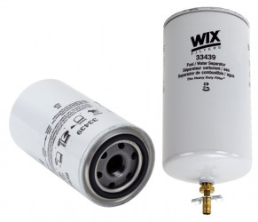 Image of WIX Spin-On Fuel/Water Separator Filter from WIX. Part number: 33439