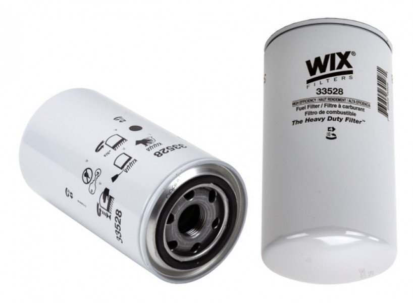 Image of WIX Spin-On Fuel Filter from WIX. Part number: 33528