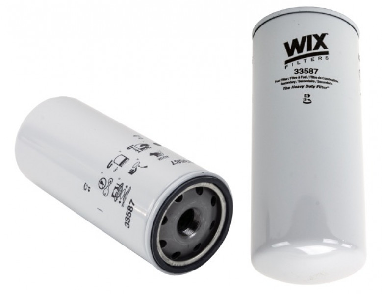 Image of WIX Spin-On Fuel Filter from WIX. Part number: 33587