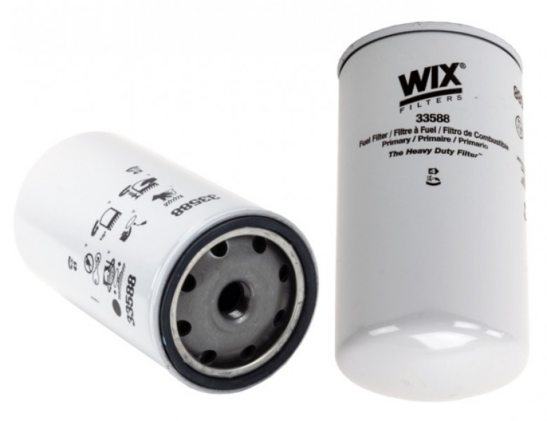 Image of WIX Spin-On Fuel Filter from WIX. Part number: 33588