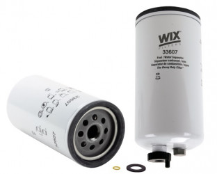 Image of WIX Spin-On Fuel/Water Separator Filter from WIX. Part number: 33607
