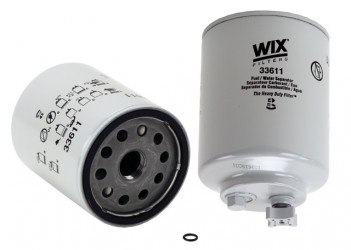 Image of WIX Spin-On Fuel/Water Separator Filter from WIX. Part number: 33611